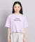 レースアップTシャツ