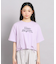 レースアップTシャツ