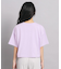 レースアップTシャツ