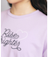 レースアップTシャツ