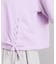 レースアップTシャツ