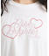レースアップTシャツ