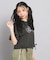 レースアップTシャツ