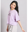 レースアップTシャツ
