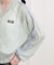 メッシュラインジップパーカ
