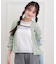メッシュラインジップパーカ