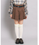 ベルト付プリーツスカート