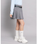 ベルト付プリーツスカート
