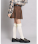ベルト付プリーツスカート