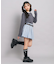ベルト付プリーツスカート