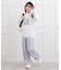 メッシュレイヤード風ロングT