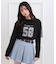 メッシュレイヤード風ロングT