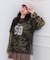 メッシュレイヤード風ロングT