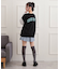 バックカレッジVネックカーディガン