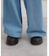 ダメージワイドデニムパンツ