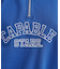 ミニ裏カレッジ衿付きハーフZIPプルオーバー