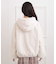 フード付きフェイクファーブルゾン