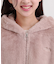 耳付きフェイクファーブルゾン