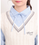 ニットベストレイヤード長袖シャツ