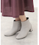 【至福の履き心地／足元キレイ見え】やみつきショートブーツ