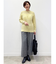 【洗える】フェザーボーダーニット
