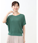 【WEB限定カラーあり／洗える／涼しく着られる】ラメプルオーバーニット