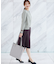 【WEB限定カラーあり／マシンウォッシュ】サテンフレアスカート