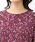 【WEB限定カラーあり／マシンウォッシュ／セットアップ可能】フラワープリントブラウス