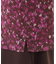 【WEB限定カラーあり／マシンウォッシュ／セットアップ可能】フラワープリントブラウス