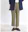 【E‐QUALITY／手洗い可】テーパードストレッチパンツ
