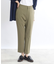 【E‐QUALITY／手洗い可】テーパードストレッチパンツ