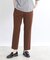 【E‐QUALITY／手洗い可】テーパードストレッチパンツ