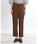 【E‐QUALITY／手洗い可】テーパードストレッチパンツ