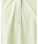 【E‐QUALITY／手洗い可】スキッパーネックチュニックブラウス