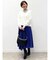 【R‐QUALITY】アシメトリープリーツスカート