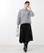 【R‐QUALITY】アシメトリープリーツスカート