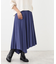 【R‐QUALITY】アシメトリープリーツスカート