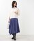 【R‐QUALITY】アシメトリープリーツスカート