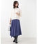 【R‐QUALITY】アシメトリープリーツスカート