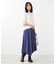 【R‐QUALITY】アシメトリープリーツスカート