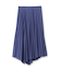 【R‐QUALITY】アシメトリープリーツスカート