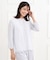 【夏SALE／マシンウォッシュ可】フロントレースブラウス