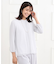 【夏SALE／マシンウォッシュ可】フロントレースブラウス