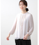 【夏SALE／マシンウォッシュ可】フロントレースブラウス