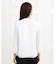【夏SALE／マシンウォッシュ可】フロントレースブラウス