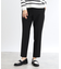 【WEB限定カラーあり／私のパンツ／手洗い可】ストレッチテーパードパンツ
