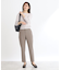 【WEB限定カラーあり／私のパンツ／手洗い可】ストレッチテーパードパンツ