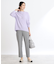 【WEB限定カラーあり／私のパンツ／手洗い可】ストレッチテーパードパンツ