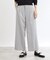 【手洗い可】ワイドストレートパンツ