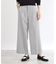 【手洗い可】ワイドストレートパンツ